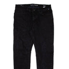 NAUTICA Mens Jeans Black Slim Straight W32 L27