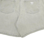 GUESS Womens Shorts Grey Casual Cotton M W32 Classic Stylish