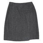 VERSACE JEANS COUTURE Womens Grey Mini Viscose Blend Textured Skirt Size S