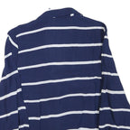ZARA Womens Blue & White Striped Shirt Long Sleeve Collared M Button Up