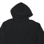 CHAMPION Womens Black Hoodie S Cotton Blend Pullover Casual Sweatshirt