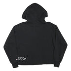 CHAMPION Womens Black Hoodie S Cotton Blend Pullover Casual Sweatshirt