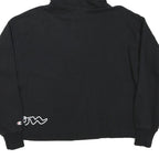 CHAMPION Womens Black Hoodie S Cotton Blend Pullover Casual Sweatshirt