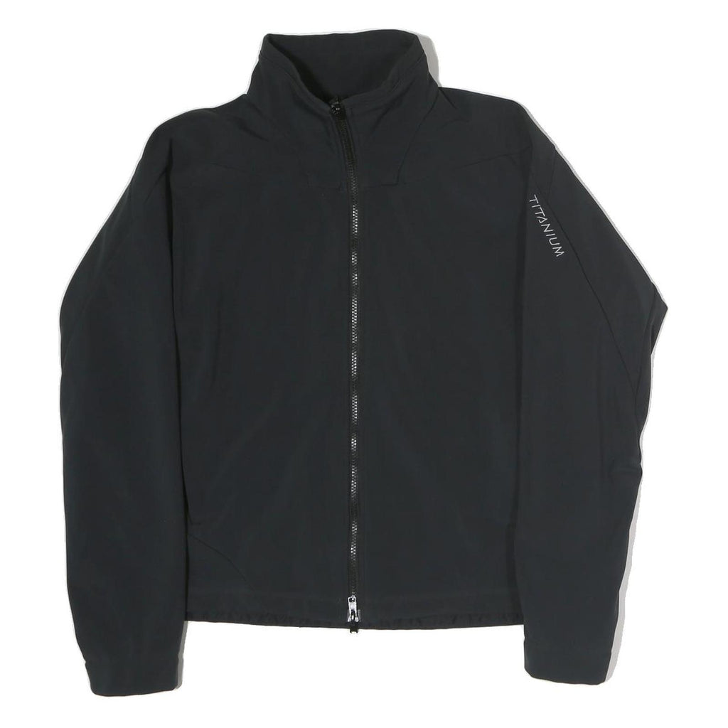 COLUMBIA Womens Black Titanium Jacket XL Polyester Zip Outdoor Activewear