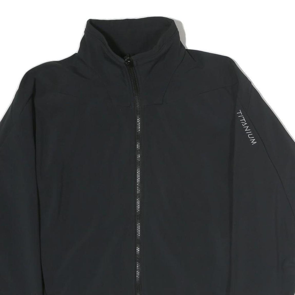 COLUMBIA Womens Black Titanium Jacket XL Polyester Zip Outdoor Activewear