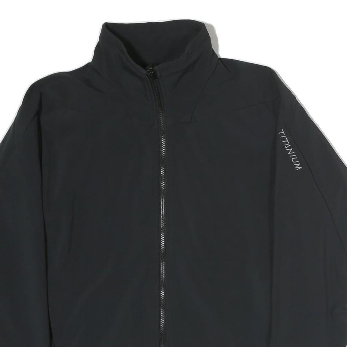 COLUMBIA Womens Black Titanium Jacket XL Polyester Zip Outdoor Activewear