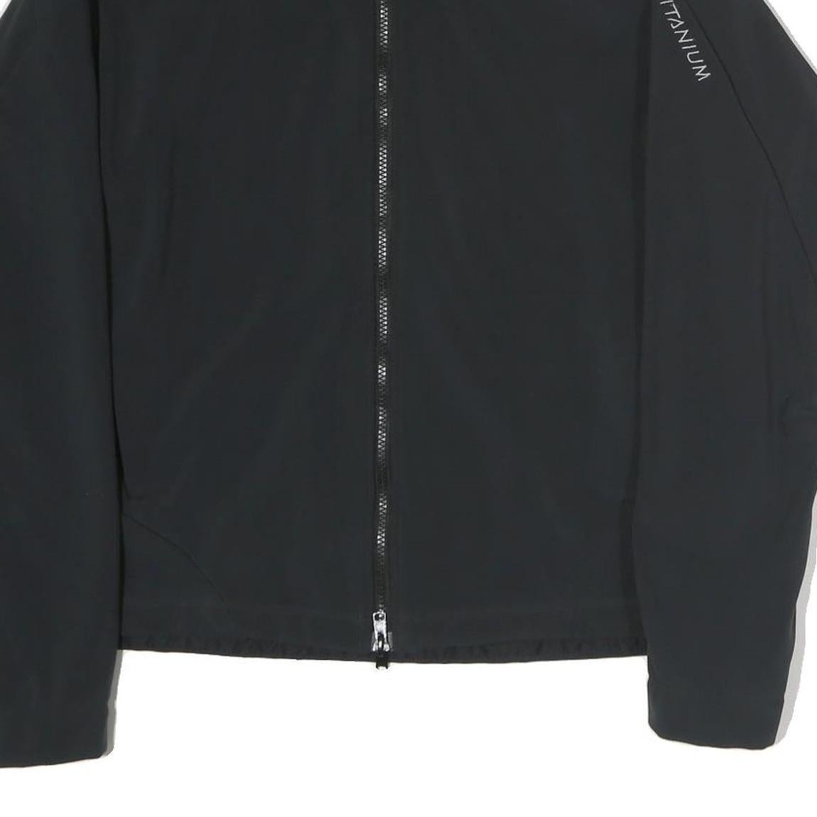 COLUMBIA Womens Black Titanium Jacket XL Polyester Zip Outdoor Activewear