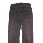 LEVI'S 501 Mens Jeans Black Regular Straight Denim W30 L29 Classic Button Fly