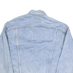 LEVI'S Mens Blue Denim Button Jacket M Cotton Blend Classic Casual Lightweight
