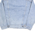 LEVI'S Mens Blue Denim Button Jacket M Cotton Blend Classic Casual Lightweight