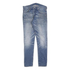 LEVI'S 520 Mens Jeans Blue Slim Skinny Denim Medium W34 L34 Classic Style