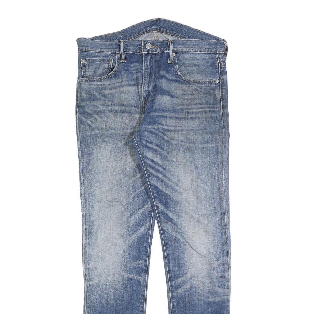 LEVI'S 520 Mens Jeans Blue Slim Skinny Denim Medium W34 L34 Classic Style
