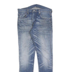 LEVI'S 520 Mens Jeans Blue Slim Skinny Denim Medium W34 L34 Classic Style