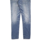 LEVI'S 520 Mens Jeans Blue Slim Skinny Denim Medium W34 L34 Classic Style