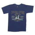 PRAIRIE MOUNTAIN Mens Blue Carlsbad Caverns National Park Graphic T-Shirt L