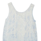 Womens Printed Vest Grey Sleeveless M