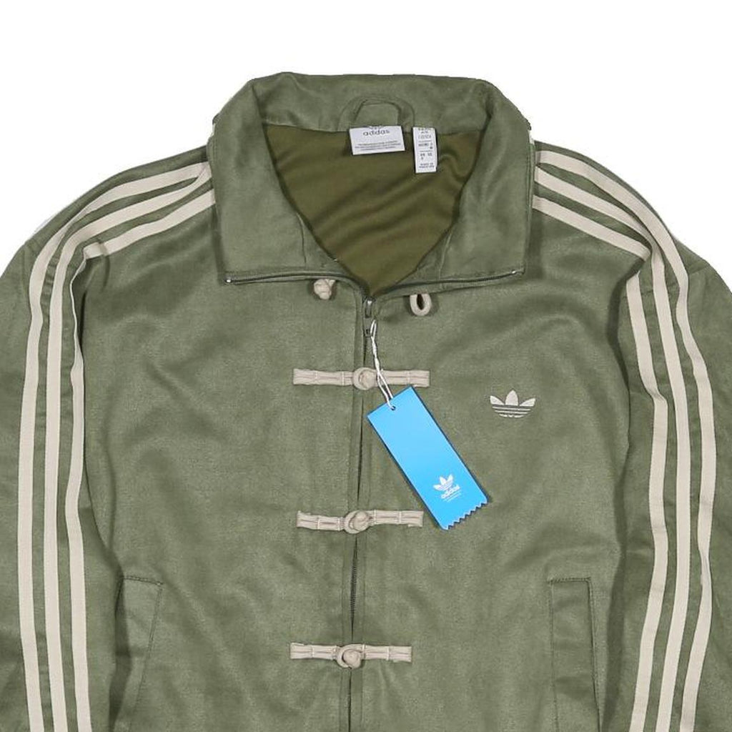 ADIDAS Chinese New Year Tang Mens Green & Cream Track Jacket S Sportswear