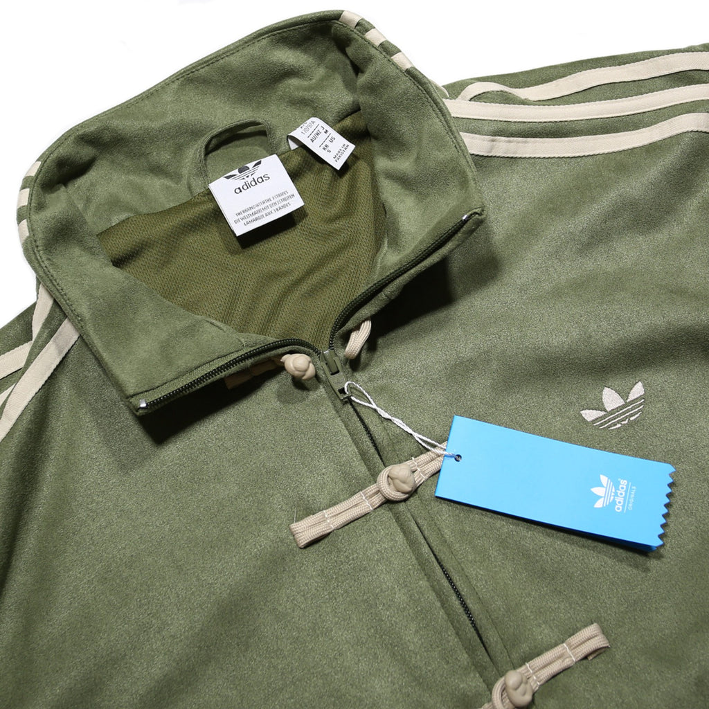 ADIDAS Chinese New Year Tang Mens Green & Cream Track Jacket S Sportswear