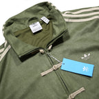 ADIDAS Chinese New Year Tang Mens Green & Cream Track Jacket S Sportswear