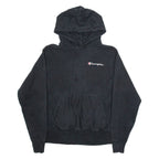 CHAMPION Mens Black Hoodie S
