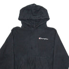 CHAMPION Mens Black Hoodie S