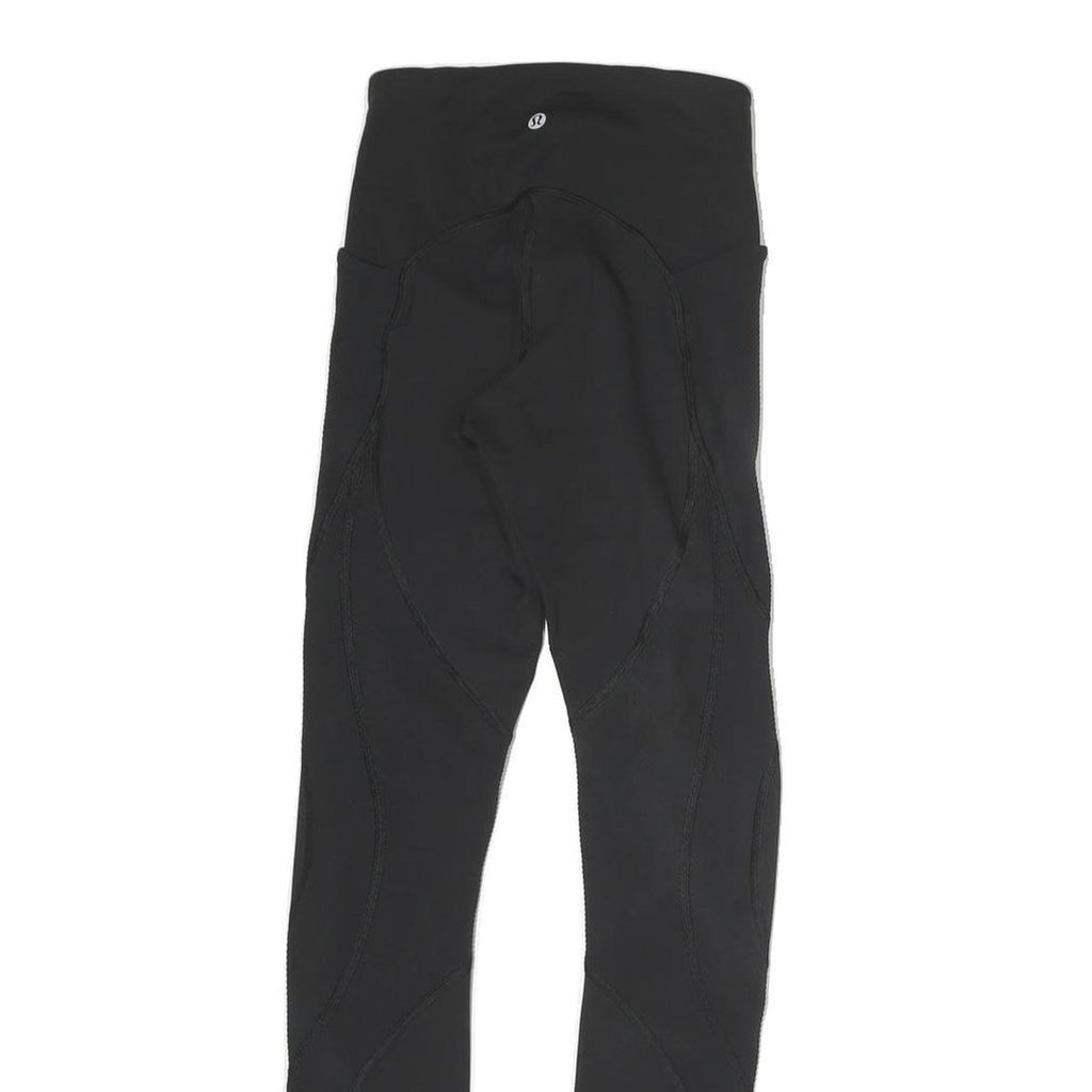 LULULEMON Womens Joggers Black Slim Skinny S W20 L28 Activewear Gymwear