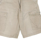 CARHARTT Mens Shorts Beige Casual Cargo Plain M W32 Durable Workwear