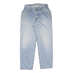 LEVI'S 550 Tapered Womens Jeans Blue Cotton Denim Light W30 L30 Regular Fit Zip