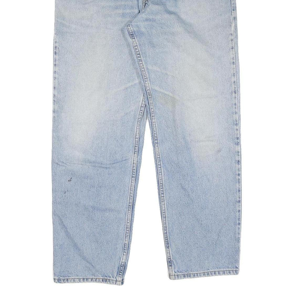 LEVI'S 550 Tapered Womens Jeans Blue Cotton Denim Light W30 L30 Regular Fit Zip