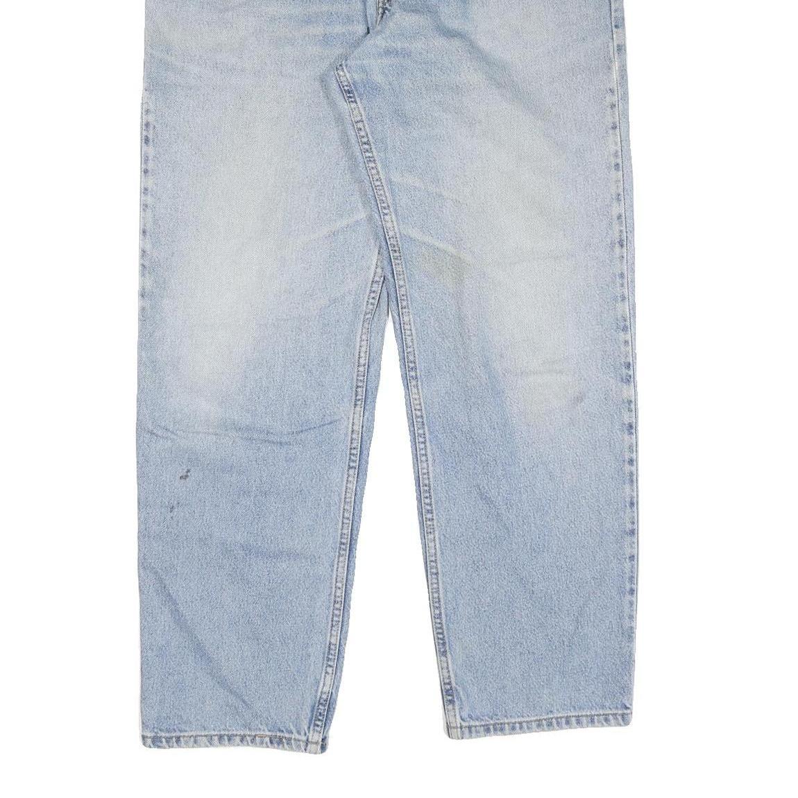 LEVI'S 550 Tapered Womens Jeans Blue Cotton Denim Light W30 L30 Regular Fit Zip