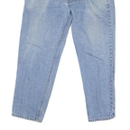 CARHARTT Mens Regular Fit Light Blue Cotton Blend Denim Jeans W38 L30 Zip