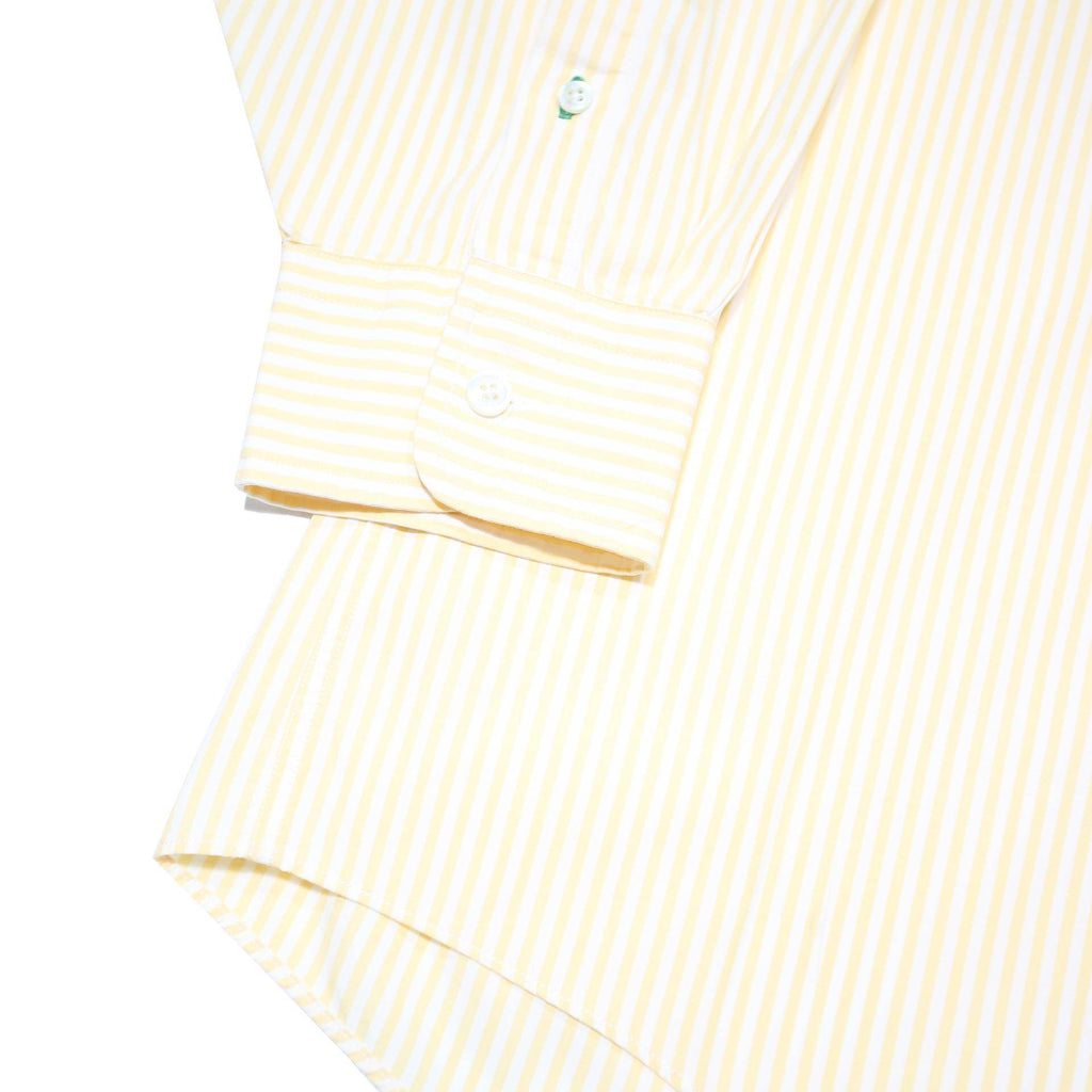 TOMMY HILFIGER Mens Beige & Cream Stripe Shirt XL Button Down Cotton Blend