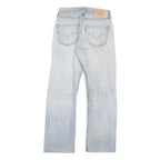 LEVI'S 501 Mens Jeans Blue Regular Straight Denim Light W28 L29 Classic Button