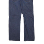 CALVIN KLEIN JEANS Mens Regular Fit Straight Leg Denim Dark W32 L28 Zip Cotton