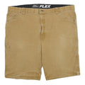 DICKIES Mens Shorts Beige Cotton Blend Casual 2XL W44 Workwear Flexible Fit