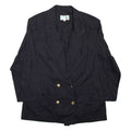Womens Blazer Coat Black L
