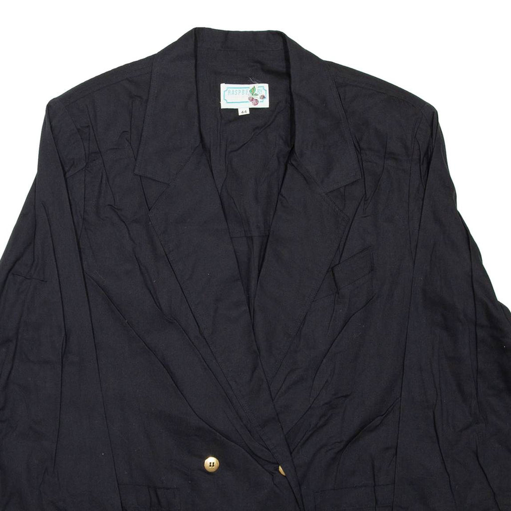 Womens Blazer Coat Black L