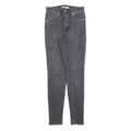 LEVI'S Womens Jeans Black Slim Skinny Denim Medium W26 L30 Stretch