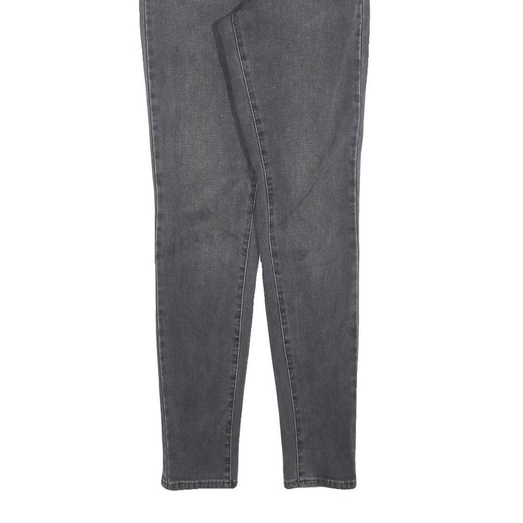 LEVI'S Womens Jeans Black Slim Skinny Denim Medium W26 L30 Stretch