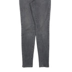 LEVI'S Womens Jeans Black Slim Skinny Denim Medium W26 L30 Stretch