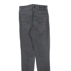 LEVI'S Womens Jeans Black Slim Skinny Denim Medium W26 L30 Stretch