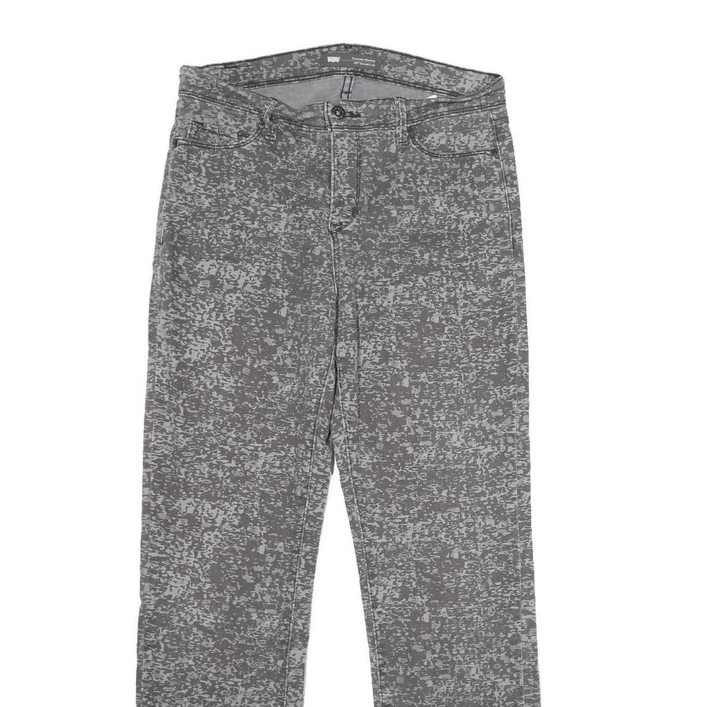 LEVI'S 512 Perfectly Slimming Slim Womens Jeans Grey Denim W30 L32 Straight Leg