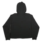 DKNY Womens Black ¼ Zip Hoodie 2XL Sport Casual Cotton Blend Sweatshirt