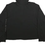 DKNY Womens Black ¼ Zip Hoodie 2XL Sport Casual Cotton Blend Sweatshirt