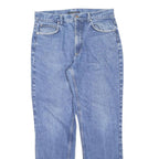 VALENTINO Mens Regular Fit Blue Denim Jeans W36 L32 Classic Zip Pocket
