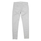 LEVI'S Womens Slim Fit White Cotton Blend Slim Leg Trousers W28 L30 Casual Wear