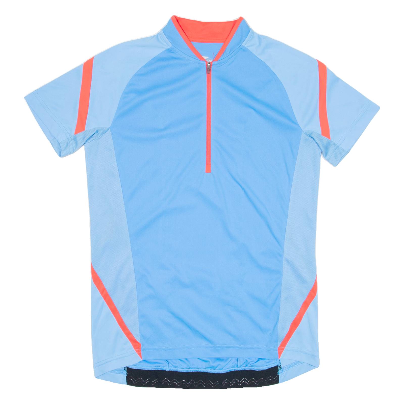 Cycling Mens Jersey Blue 1/4 Zip M