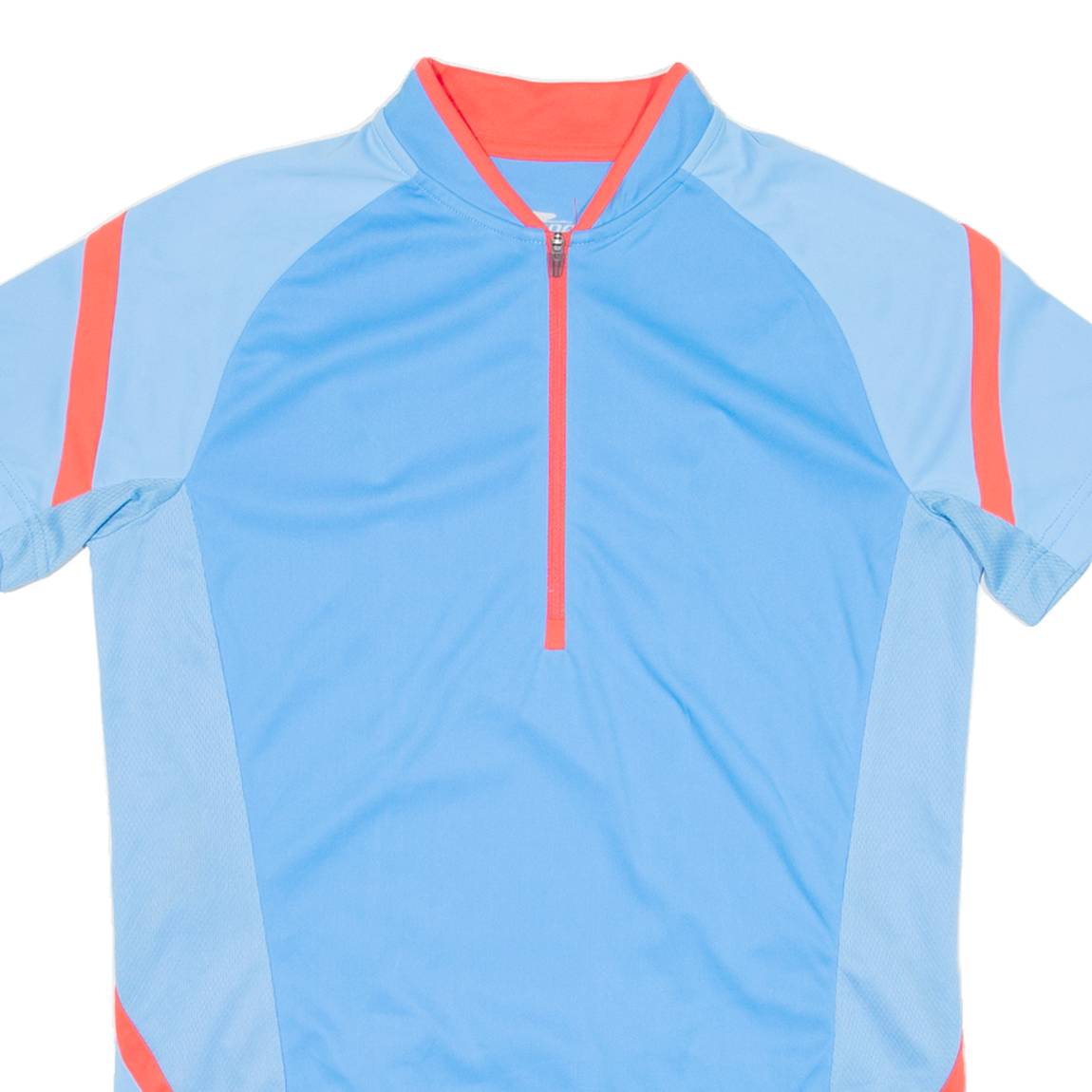 Cycling Mens Jersey Blue 1/4 Zip M