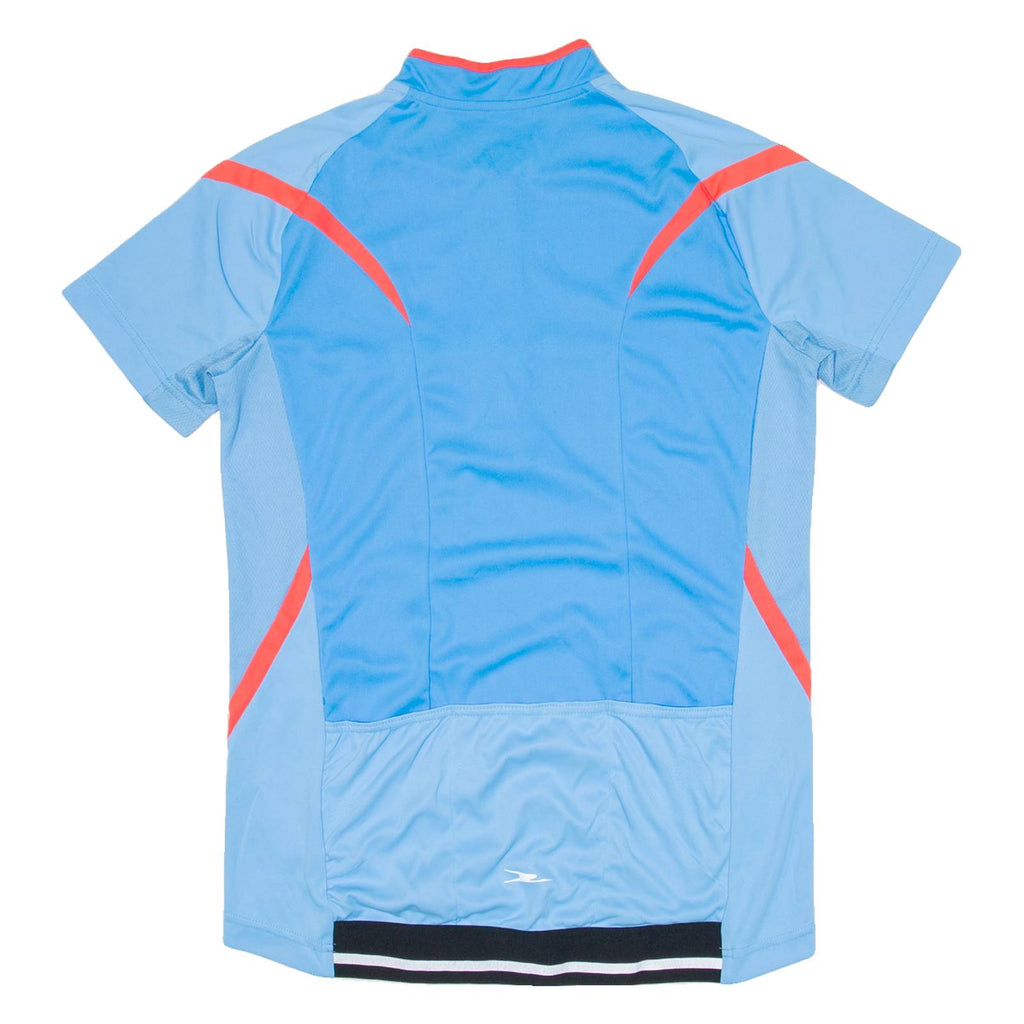 Cycling Mens Jersey Blue 1/4 Zip M