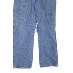 DICKIES Mens Blue Regular Fit Straight Leg Denim Jeans W40 L32 Zip Closure